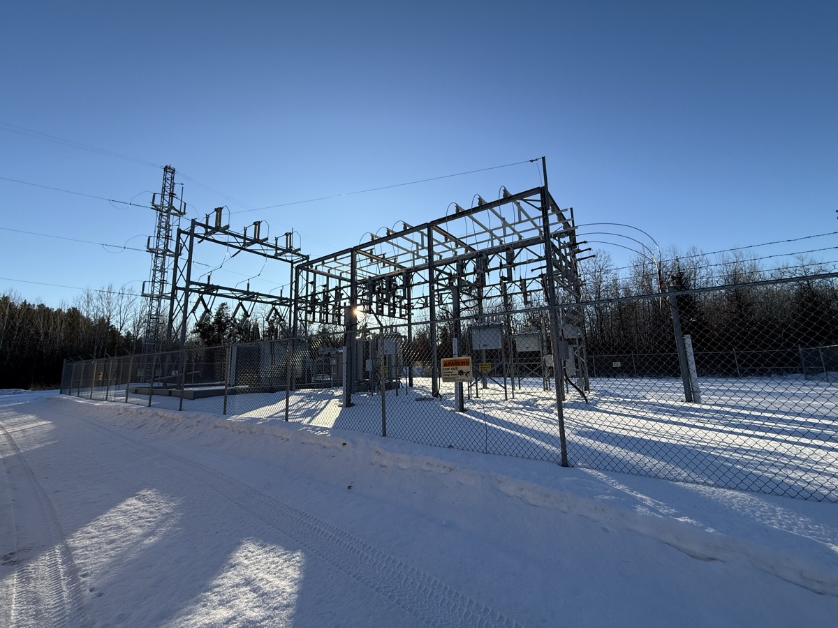 Bemidji Scribner power substation