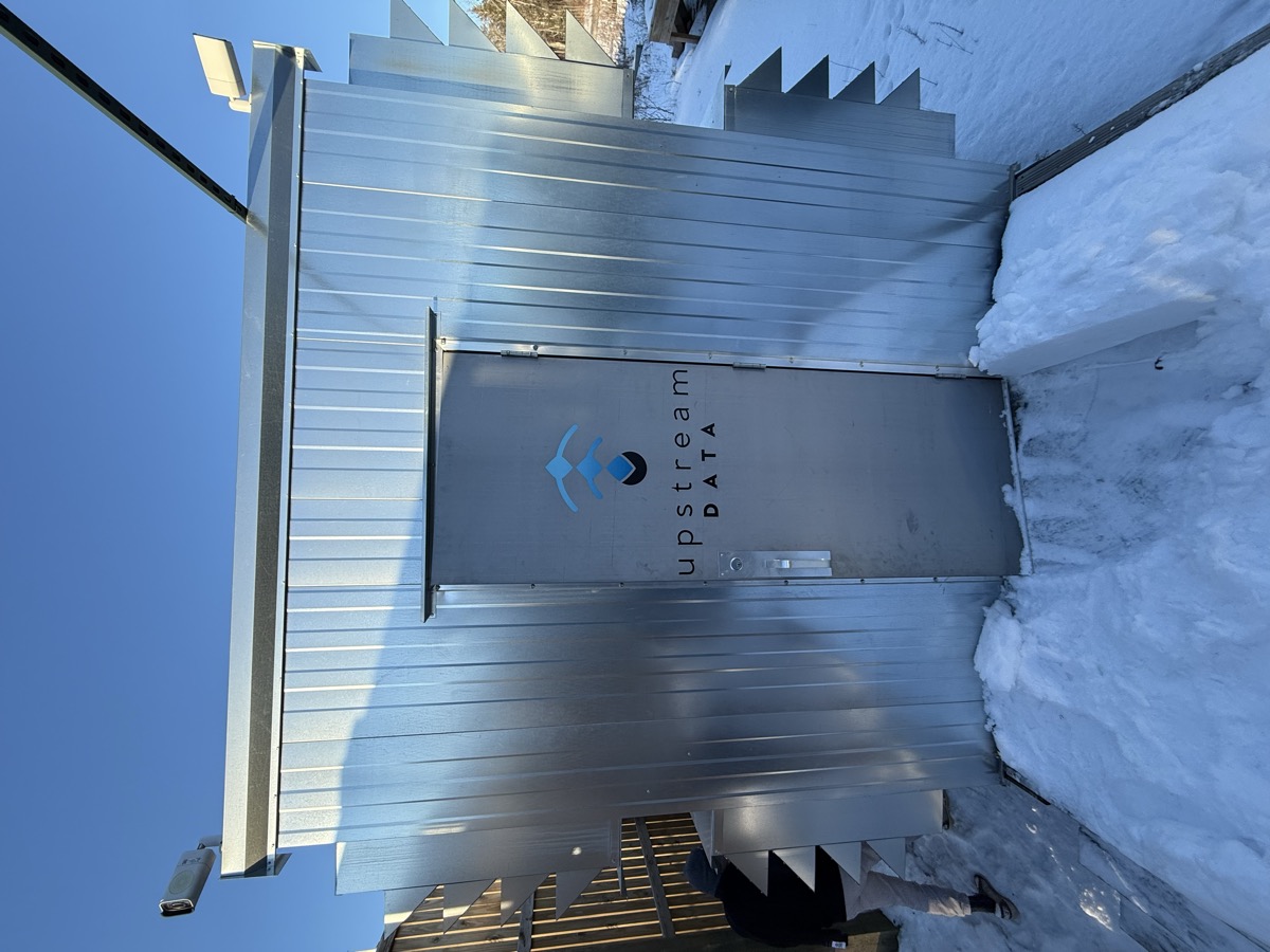 Upstream Data branded container