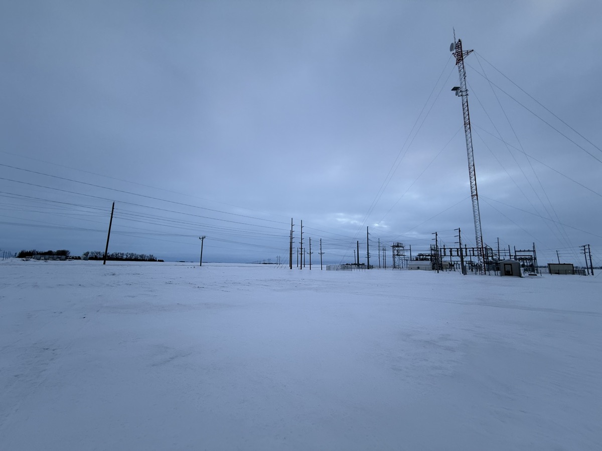 Langdon site with available land